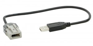 Адаптер для штатних USB-роз'ємів Citroen C1, DS3, Peugeot 108, Toyota Aygo ACV 44-1041-001