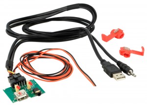 Адаптер для штатных USB/AUX-разъемов KIA Sorento, Venga ACV 44-1180-007