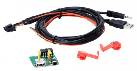 Адаптер для штатных USB/AUX-разъемов SsangYong Actyon, Rexton, Korando ACV 44-1275-003