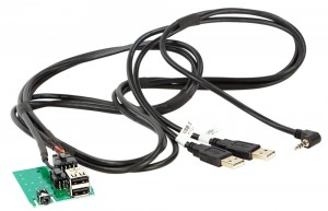 Адаптер для штатных USB/AUX-разъемов Subaru ACV 44-1296-002