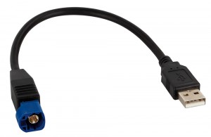 Адаптер для штатных USB-разъемов Citroen, Opel, Peugeot, Toyota ACV 44-1300-003