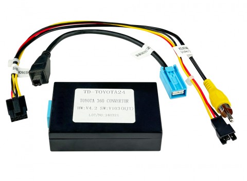 LDVS конвертер штатной камеры и кругового обзора Toyota Land Cruiser Prado 150 AWM 57-401