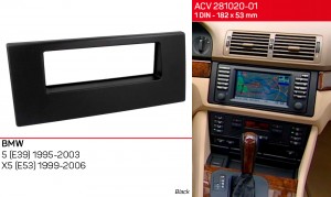 Переходная рамка BMW 5 Series (E39), X5 (E53) ACV 281020-01