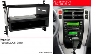 Переходная рамка Hyundai Tucson ACV 281143-04