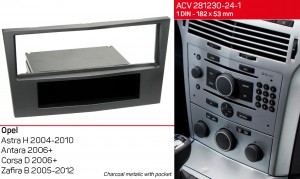 Переходная рамка Opel Astra, Antara, Corsa, Zafira ACV 281230-24-1