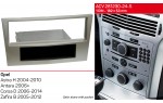 Переходная рамка Opel Astra, Antara, Corsa, Zafira ACV 281230-24-5