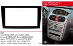 Переходная рамка Opel Agila, Combo, Corsa, Meriva, Omega, Vectra, Vivaro ACV 281230-26-12