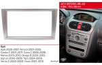 Переходная рамка Opel Agila, Combo, Corsa, Meriva, Omega, Vectra, Vivaro ACV 281230-26-42