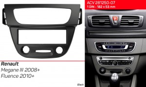 Переходная рамка Renault Megane, Fluence ACV 281250-07