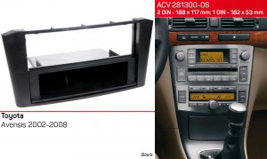 Переходная рамка Toyota Avensis ACV 281300-06