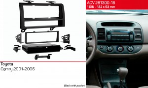 Переходная рамка Toyota Camry ACV 281300-18