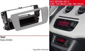 Переходная рамка Seat Ibiza ACV 281328-06-4
