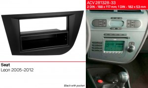 Переходная рамка Seat Leon ACV 281328-33