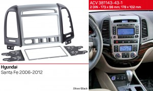 Перехідна рамка Hyundai Santa Fe ACV 381143-43-1