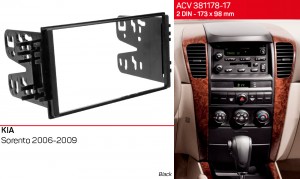 Переходная рамка KIA Sorento ACV 381178-17