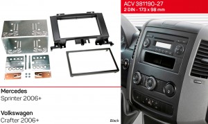 Переходная рамка Mercedes Sprinter, Volkswagen Crafter ACV 381190-27