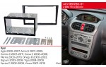 Переходная рамка Opel Agila, Combo, Corsa, Meriva, Omega, Vectra, Vivaro ACV 381230-01 Kit
