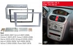 Переходная рамка Opel Agila, Combo, Corsa, Meriva, Omega, Signum, Tigra, Vectra, Vivaro ACV 381230-26-3