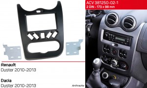 Переходная рамка Dacia Duster ACV 381250-02-1