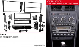 Переходная рамка Lexus IS 300 ACV 381301-05