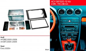 Переходная рамка Audi A4, Seat Exeo ACV 381320-12
