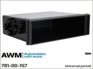 Универсальный карман 1 DIN AWM 781-00-157