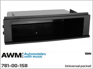 Универсальный карман 1 DIN AWM 781-00-158