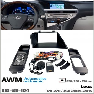 Переходная рамка Lexus RX 270/350 AWM 881-39-104