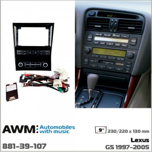Переходная рамка Lexus GS AWM 881-39-107