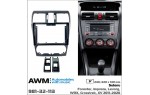 Переходная рамка Subaru Forester, Impreza, Levorg, WRX, Crosstrek, XV AWM 981-32-113