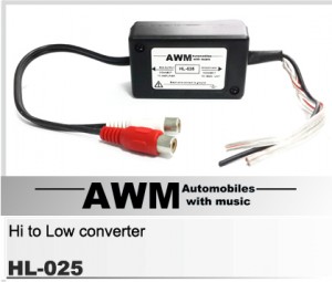 Преобразователь уровня сигнала 2-х канальный AWM HL-025