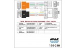 Роз'єм для штатної магнітоли Nissan AWM 160-210