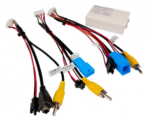 LDVS конвертер штатной камеры и кругового обзора Toyota AWM 57-402