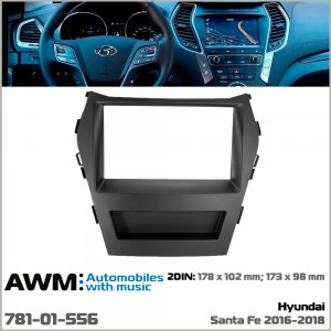 Переходная рамка Hyundai Santa Fe AWM 781-01-556