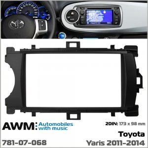 Переходная рамка Toyota Yaris AWM 781-07-068