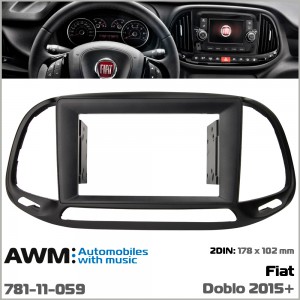 Переходная рамка Fiat Doblo AWM 781-11-059