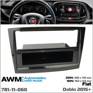 Переходная рамка Fiat Doblo AWM 781-11-060