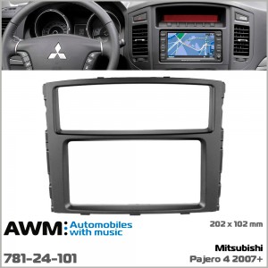 Переходная рамка для автомобиля Mitsubishi Pajero 4 AWM 781-24-101