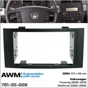 Переходная рамка Volkswagen Touareg, Multivan AWM 781-35-008