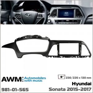 Переходная рамка Hyundai Sonata AWM 981-01-565