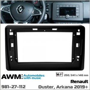 Переходная рамка Renault Duster, Arkana AWM 981-27-112
