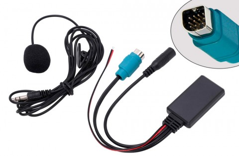 Bluetooth адаптер AUX Alpine KCE-237B AWM BTM-38