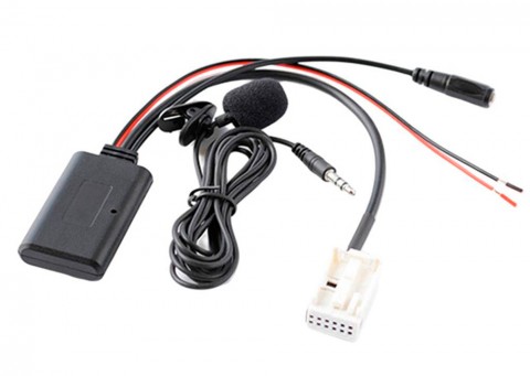Bluetooth адаптер AUX (12 pin) для BMW 5 Series, X3, X5, Z4, Mini  AWM BTM-42