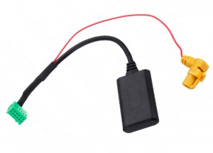 Bluetooth адаптер AUX (12 pin) для Audi A4L, A5, A6L, Q5, Q7, S5 AWM BTM-66