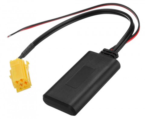 Bluetooth адаптер AUX (6 pin) для Alfa Romeo, Fiat AWM BTM-76