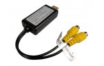 Адаптер відеовиходу USB - CVBS - 2 RCA AWM CU-600