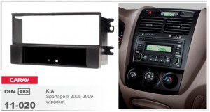 Переходная рамка KIA Sportage Carav 11-020