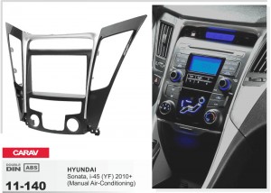 Переходная рамка Hyundai Sonata (YF) Carav 11-140