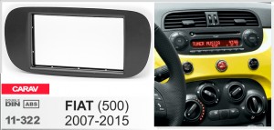 Переходная рамка Fiat 500 Carav 11-322