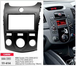 Переходная рамка KIA Cerato, Forte Carav 11-414